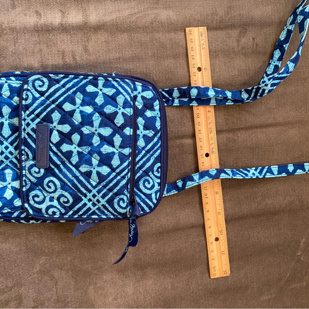 Vera Bradley Geometric Blue Crossbody Bag